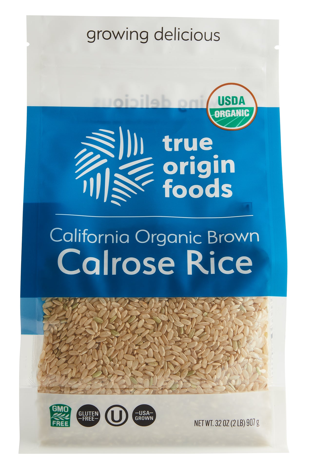 Organic Brown Calrose Rice