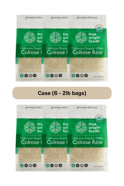 Organic White Calrose Rice