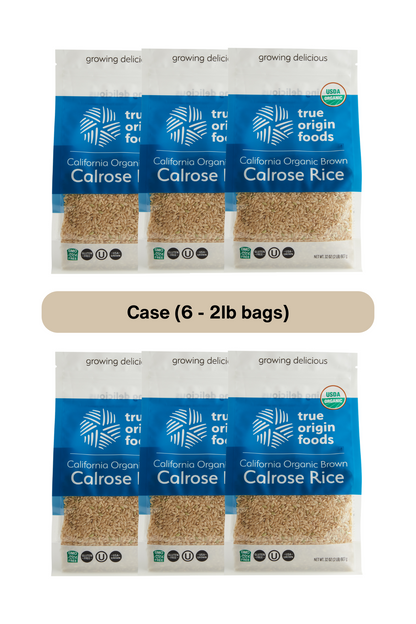Organic Brown Calrose Rice
