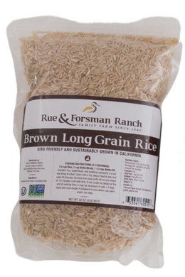 Brown Long Grain Rice - 25 lb. Bag