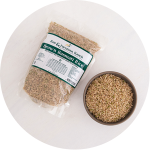 Brown Basmati Rice - 2 lb. Bag