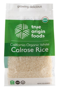 Organic White Calrose Rice - 25 lb. bag