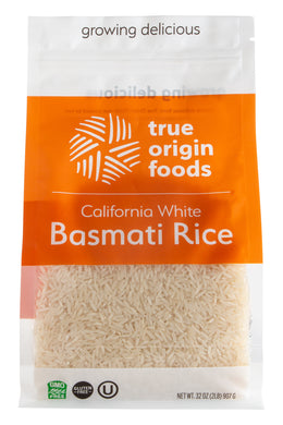 California White Basmati Rice - 6 pack of 2 lb. bags