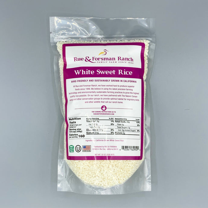 White Sweet Rice 2 lb. Bag