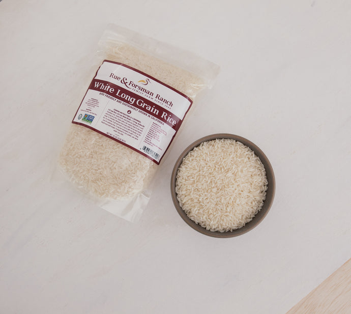 White Long Grain Rice - 25 lb. Bag